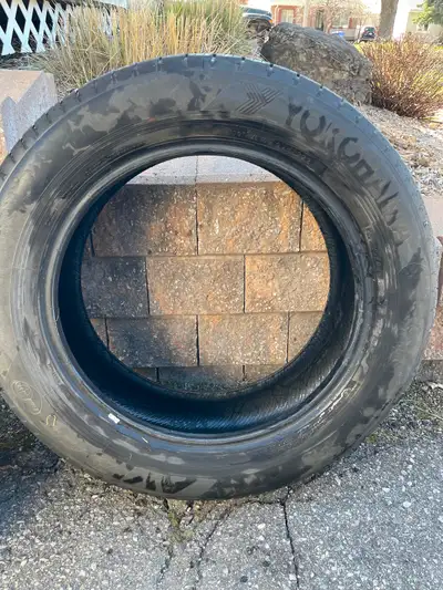 Pneus Yokohama 26000 km seulement 1ans d’usure en bonne condition ils étaient sur un Subaru Outback.