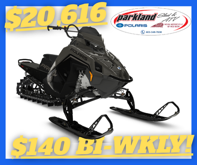 REDUCED! $2,000 REBATE ENDS MAR 31! PAYMENTS LOW AS $140 BIWKLY! 2025 POLARIS PATRIOT 9R PRO RMK 155...