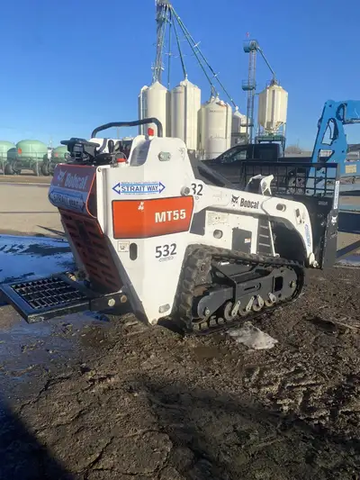 Bobcat MT55 stand on skid steer for RENT, View more