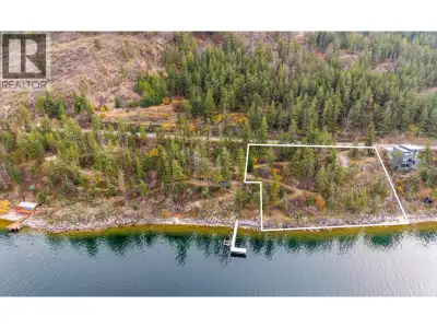 Prestigious 1.13-Acre Waterfront Lot – Vernon, BC. A rare and remarkable opportunity to build a cust...