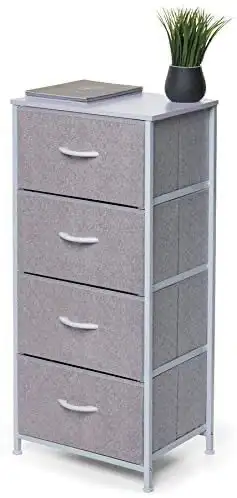 Tall Dresser for Bedroom - Fabric Dresser- 4 Storage Drawe... BN, View more