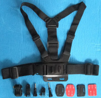 Go Pro chest harness set. Tile leveller