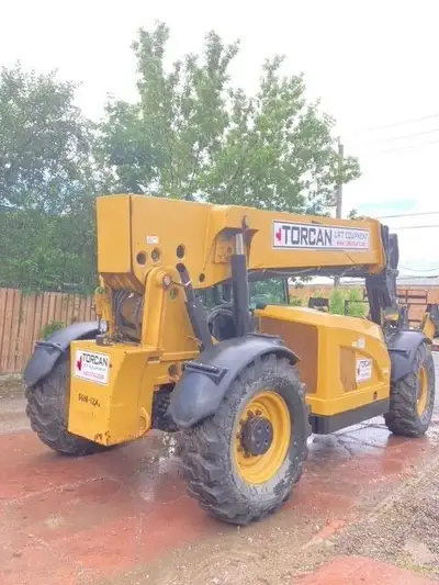 CAT TL1055C 10,000 lbs. telehandler. We carry new/used Genie, JLG, Skyjack, Skytrak, Dieci, Merlo, C...
