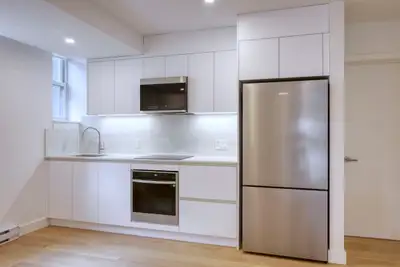 Akelius two bedroom apartment for rent. Located near Sherbrooke in the Westmount neighborhood, Montr...