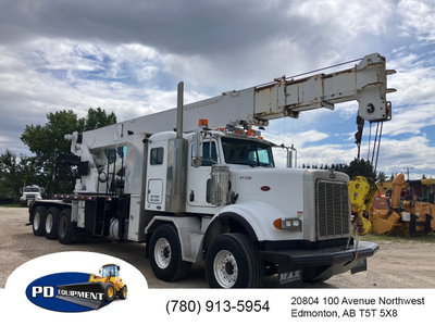 2007 Peterbilt 357 T/A Tri Drive 40 Ton Boom Truck Caterpillar C15, 550 hp, Engine brake, Eaton Full...
