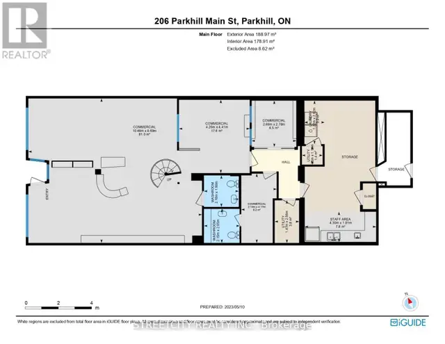 206 MAIN STREET North Middlesex (Parkhill), Ontario in Commercial & Office Space for Sale in Grand Bend - Image 37