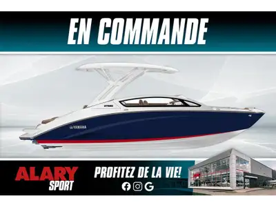 Alary Sport 2027 Yamaha 275SD (SANS REMORQUE) Yamaha 275SD (SANS REMORQUE) 2027 Ce bateau a jet YAMA...