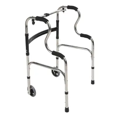 1Easy Folding: Elderly walker with one click folding for convenient storage and transportation, thic...