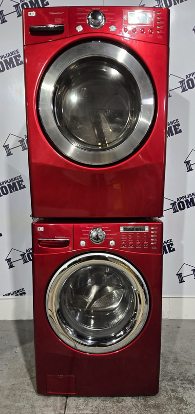 Washer Dryer Set Red, View more