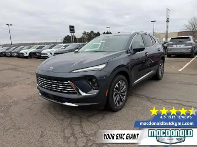 360 Camera, Wireless Charging, Power Liftgate, Remote Start, Heated Steering Wheel! The 2026 Buick E...