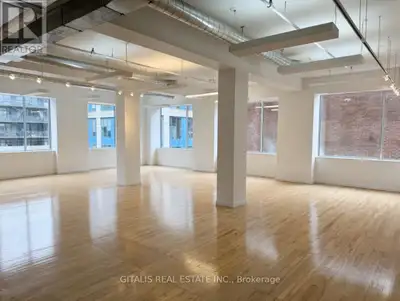 Rare full-floor brick-and-beam office opportunity available in one of downtown Toronto's most covete...