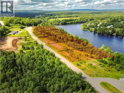 1 Acre Waterfront Lots in Nackawic. Walking Distance to Nackawics New Marina, Recreation Centre, Lib...