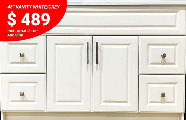 SHAKER BATHROOM VANITIES !! UNBEATABLE PRICES !!FACTORY DIRECT!! in Cabinets & Countertops in St. Catharines - Image 3