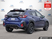 New Price! Blue 2024 Subaru Crosstrek Onyx AWD Lineartronic CVT H4 APPLE CAR PLAY, SUNROOF, ONE OWNE... (image 4)