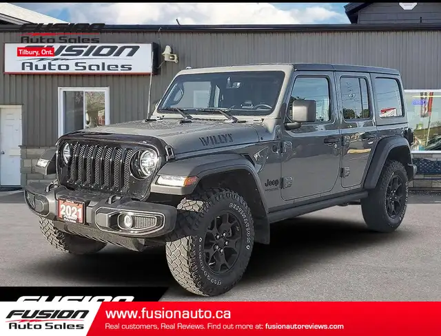 2021 Jeep Wrangler UNLIMITED WILLYS 4X4-Technology PKG-Convenien