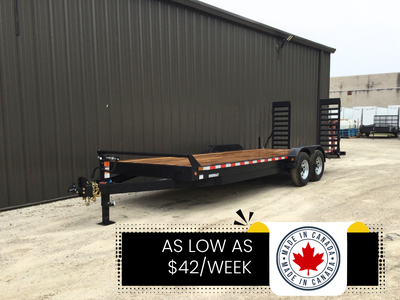 Welcome to Vehicle Venture. 2026 CANADA TRAILER 7'X22' CAR & EQUIPMENT TRAILER 14,000 GVWR (CE722-14...