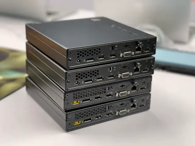 Lots of LENOVO/ DELL/ HP TINY/ SFF  PC in Desktop Computers in Saskatoon - Image 3