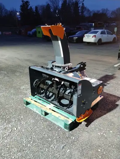 Souffleuse à neige 48″ pour tracteur compact — attelage 3 points, View more