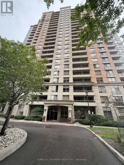 Location! Bright and spacious 1+Den corner suite with unobstructed lake views in Tridel's Essex II....