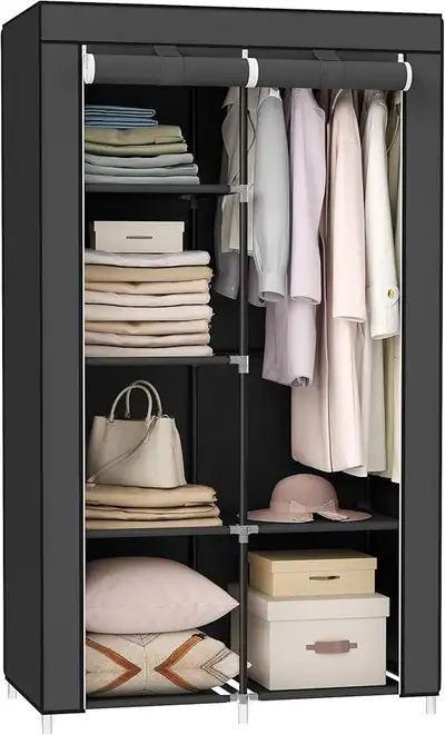 SONGMICS Portable Closet, Wardrobe Closet Organizer with Non, View more