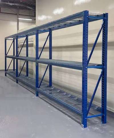 NEW and USED 24 inch Deep Pallet Racking REDIRACK Storage Rack, View more