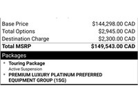 This 2023 Cadillac Escalade ESV Premium Luxury Platinum is a local Ontario vehicle with a clean CARF... (image 7)