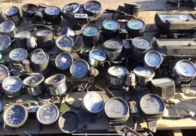 #2 Vintage Kawasaki Honda Suzuki Yamaha Speedometers Tachometers Minimum purchase $25CAD Gauge sets,...