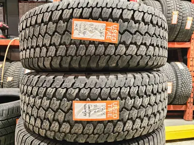 A pair of good used P265/70R17 Goodyear Wrangler ATS install and balance $260 Loose purchase $100 ea...