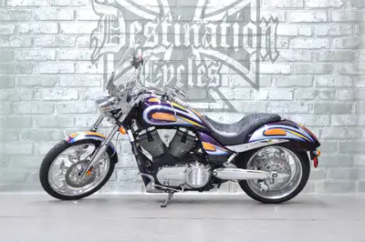 2008 Victory Jackpot Cory Ness edition! Beautiful bike with all the flash and bling of a custom bike...