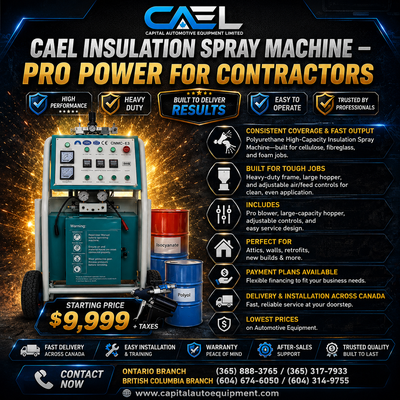 CAEL Insulation Spray Machine Pro Power for Contractors Get consistent coverage and fast output with...