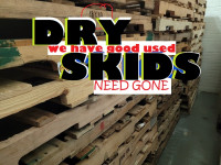 DRY pallets❤♻✔ STORED INDOORS ❤♻✔ ready DOCK LEVEL LOADING incl
