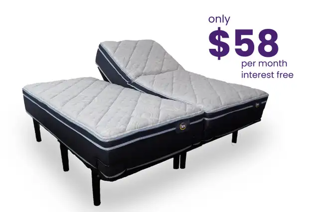 Door Crasher Serta Luxury Split King Adjustable Bed Package628643639152651223