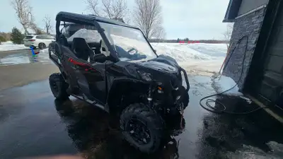 Very clean Maverick Trail, low mileage. Trail ready, light powerfull unit, 1000 V twin 75hp. Versati...