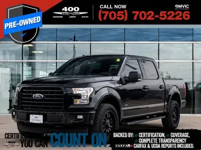 Welcome to 400 Chrysler Dodge Jeep Ram. Take on any job with confidence in this 2017 Ford F-150 XLT...