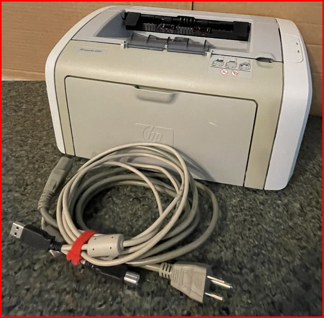 Imprimante HP LaserJet 1020 (Q5911A) monochrome dans Imprimantes, Scanneurs  à Saguenay - Image 3