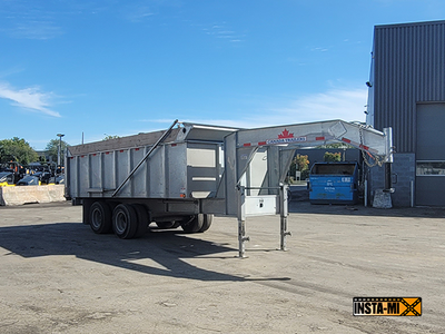 Remorque gooseneck dompeur CANADA TRAILERS GNDT816-24KD ref: IMT-1157 Année: 2024 Dimensions: 94" X...