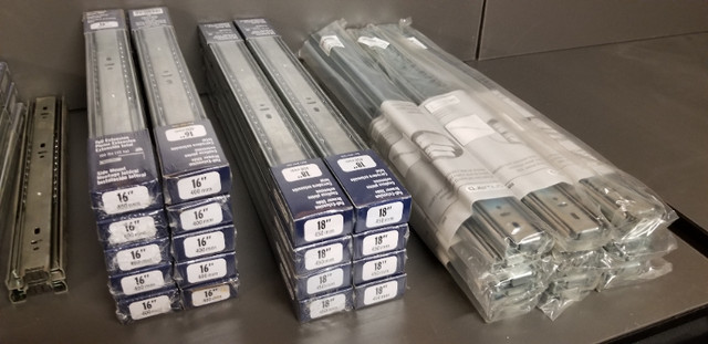 New 100 pound full extension drawer slides in Hardware, Nails & Screws in Kitchener / Waterloo - Image 3