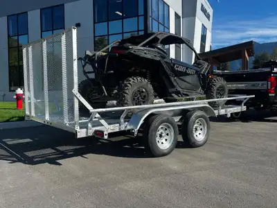 Come visit us at Adventure Motors!! 2026 Marlon SPORT GALVANIZED/ TANDEM UTILITY TRAILER W/ STORAGE...