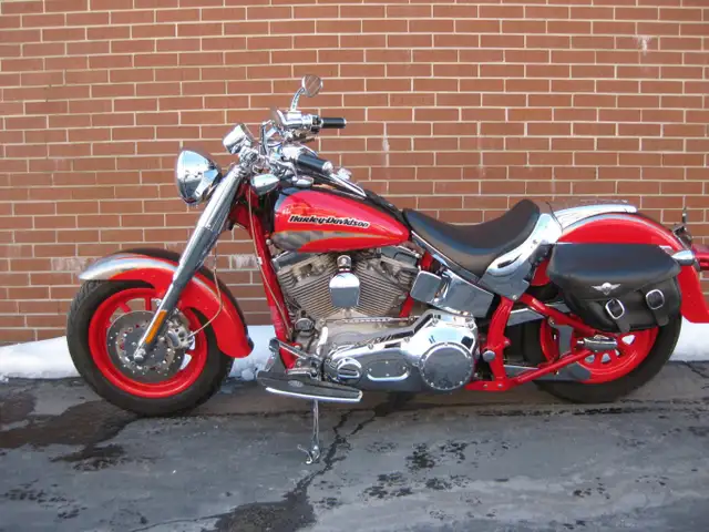 2005 Harley Davidson FLSTFSE-CVO in Street, Cruisers & Choppers in City of Toronto - Image 8