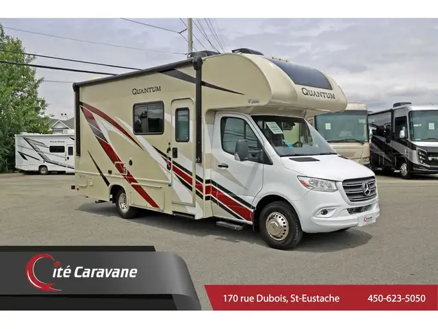 2022 Thor Motor Coach Quantum KM24 1 extension ! Sprinter Merced in RVs & Motorhomes in Laval / North Shore - Image 3