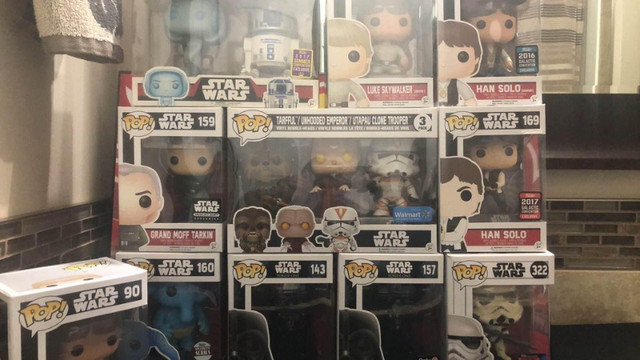 Star Wars POP various figures Skywalker Max Rebo Darth Vader in Toys & Games in Lethbridge