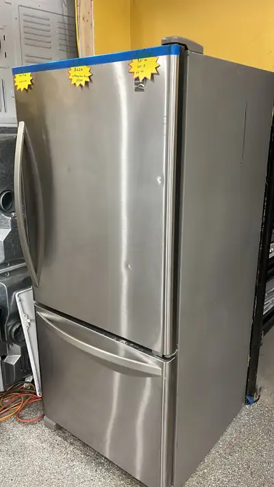 Kenmore 30” Bottom Refrigerator Fully Tested  30-Day Warranty, View more