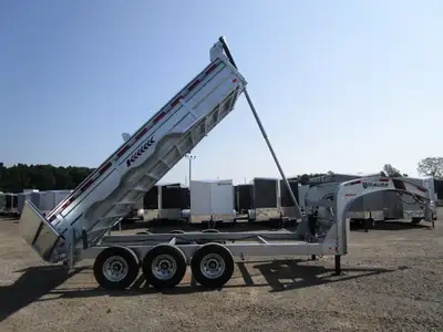 K-Trail Gooseneck Dump Trailers 82in. x 16' starting at $23,145.00 or $462.85/month! The Expert Seri...