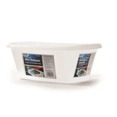 Fits in most RV & marine sinks, helps conserve water, Just right size for washing dishes, durable he...