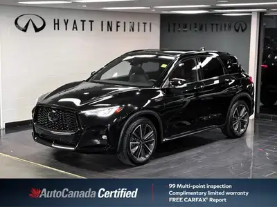 The 2025 INFINITI QX50 SPORT is the most aggressive and visually striking trim in the lineup, design...