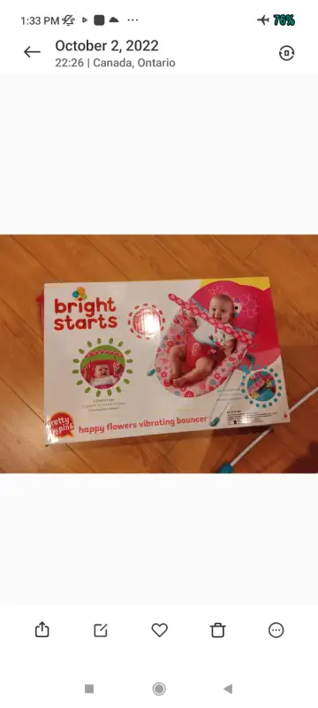 Bright Starts Baby Rocker, View more