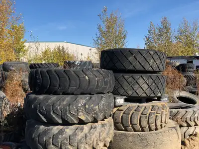 Assorted Used Tires Usable tires to fit most cars, trucks or equipment are available. Contact us for...