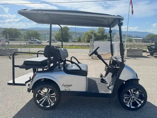 2021 E-Z-GO RXV Elite Lithium-certified factory refurbished used in ATVs in Vernon - Image 2