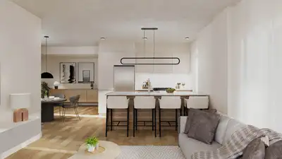 Ottera Drummondville, un projet immobilier innovant --- Condo / appartement 1 chambre (3 1/2), 2 cha...