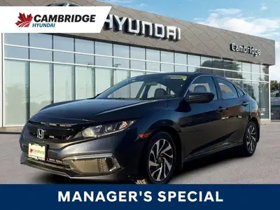 *2019 Honda Civic EX | Sunroof | Heated Seats | CarPlay | Backup Camera* *The 2019 Honda Civic EX co...